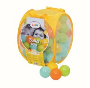 Bolsa pelotas surtido colores