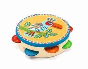 PANDERETA MADERA ANIMAMBO DJECO