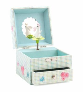 JOYERO CAJA DE MÚSICA DJECO CONEJITO