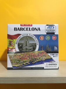 4D CITYSCAPE BARCELONA 3 CAPAS 1100 PIEZAS