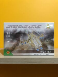 ALEXANDER JOVEN CONSTRUCTOR 280 PIEZAS HUNTER AVION DE COMBATE +8 AÑOS