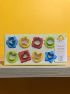 DJECO 8 MOLDES DOBLES PARA PLASTILINA +2 AÑOS