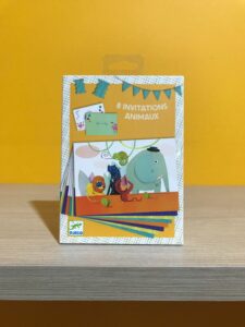 JDECO 8 INVITACIONES PARA DECORAR ANIMALES