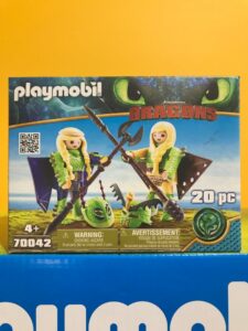 PLAYMOBIL 70042 CHUSCO Y BRUSCA CON TRAJE VOLADOR