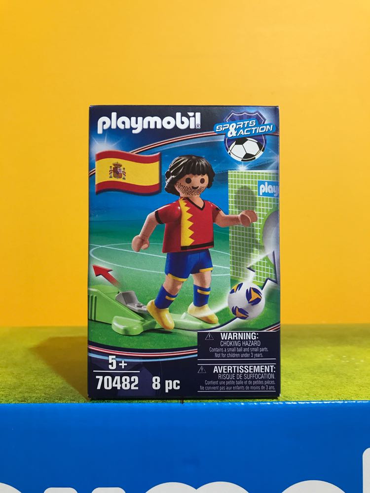 Playmobil 70482 Soccer Player Spain Multicolor