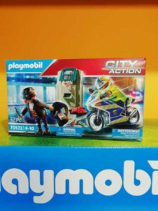 PLAYMOBIL 70572 MOTO DE POLICÍA PERSECUCIÓN