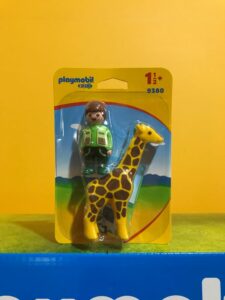 PLAYMOBIL 9380 CUIDADOR CON JIRAFA