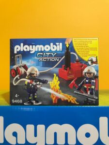 PLAYMOBIL 9468 BOMBEROS CON BOMBA DE AGUA