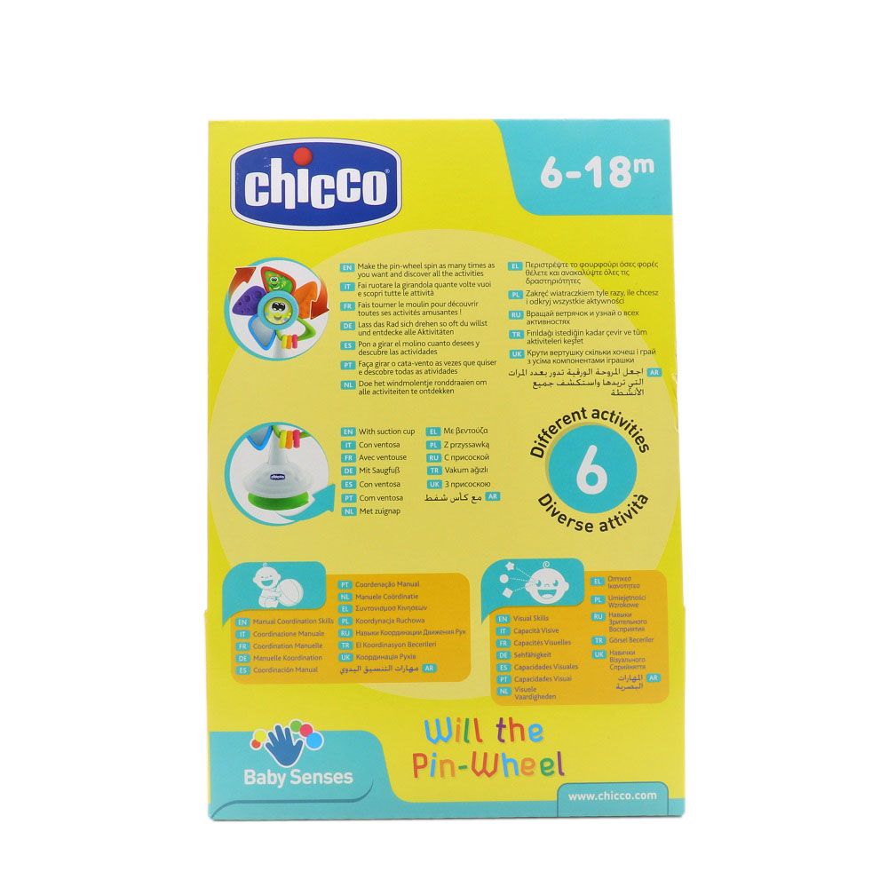 CHICCO BABY SENSES TINO EL MOLINO PARA TRONA - Imagen 2