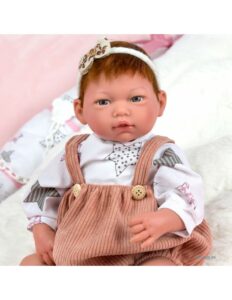 BEBÉ REBORN  AITANA 38 CM CON PELO GUCA