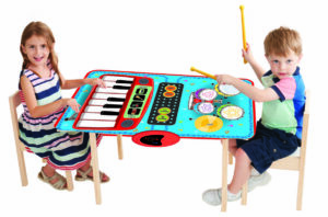 MINI MANTA MUSICAL PIANO Y BATERÍA 2 EN 1 ZIPPY MAT