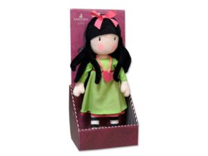 MUÑECA DE TRAPO 30CM. GORJUSS SANTORO HEARTFELT
