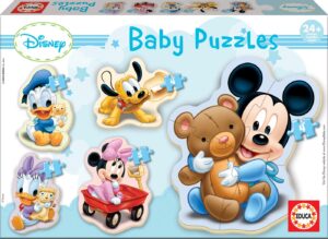 EDUCA BABY PUZZLES MICKEY 3,4 Y 5 PZAS