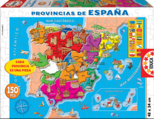 PUZZLE EDUCA 150 PZAS PROVINCIAS DE ESPAÑA