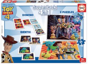 EDUCA DISNEY PIXAR TOY STORY 4 SUPERPACK 4 EN 1 +3 AÑOS
