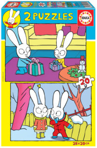 PUZZLE EDUCA 2X20 PZAS SIMON