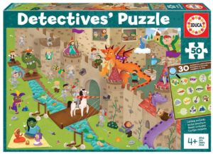 PUZZLE EDUCA 50 PZAS CASTILLO DETECTIVES