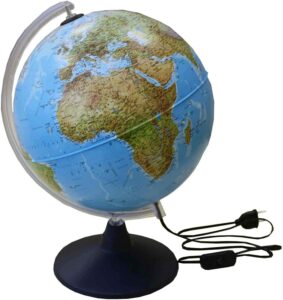 Globo terráqueo 30 cm Nova Rico élite con luz