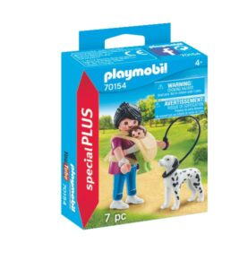 Playmobil 70154 mamá con bebé y perro