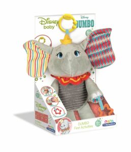 Peluche Dumbo primeras actividades