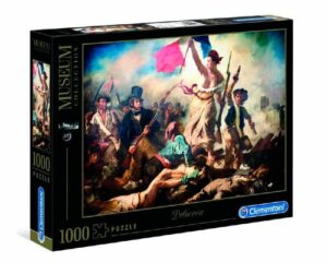 Puzzle Clementoni La Libertad Guiando al Pueblo de 1000 Piezas Museum collection