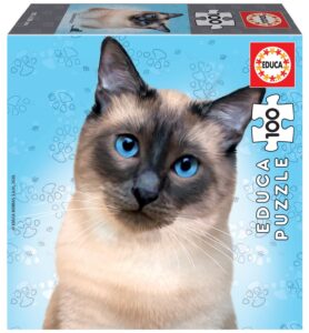 PUZZLE EDUCA 100 SIAMÉS gato