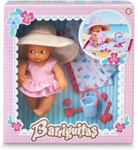 BARRIGUITAS BEBÉ EN LA PLAYA