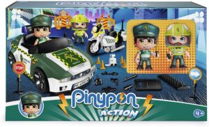 PINYPON  ACTION COCHE + MOTO GUARDIA CIVIL DE TRÁFICO