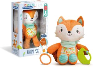 PELUCHE ZORRO CLEMENTONI HAPPY FOX MULTI SENSORIAL +0 MESES