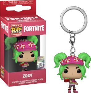 LLAVERO FUNKO POCKET  POP FORTNITE: ZOEY