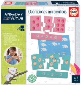 EDUCA APRENDER ES DIVERTIDO OPERACIONES MATEMATICA 4-7 AÑOS
