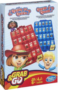 ¿QUIÉN ES QUIEN? JUEGO DE VÍAJE HASBRO +6 AÑOS