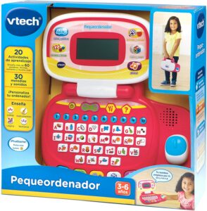 PEQUE ORDENADOR VTECH ROSA