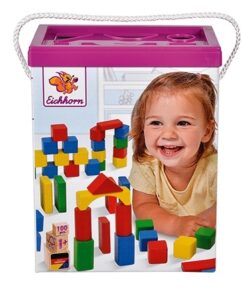 CUBO 100 BLOQUES DE MADERA