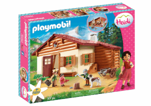 PLAYMOBIL 70253	HEIDI EN LA CABAÑA DE LOS ALPES
