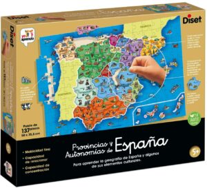 Puzzle Diset Provincias y Autonomías de España