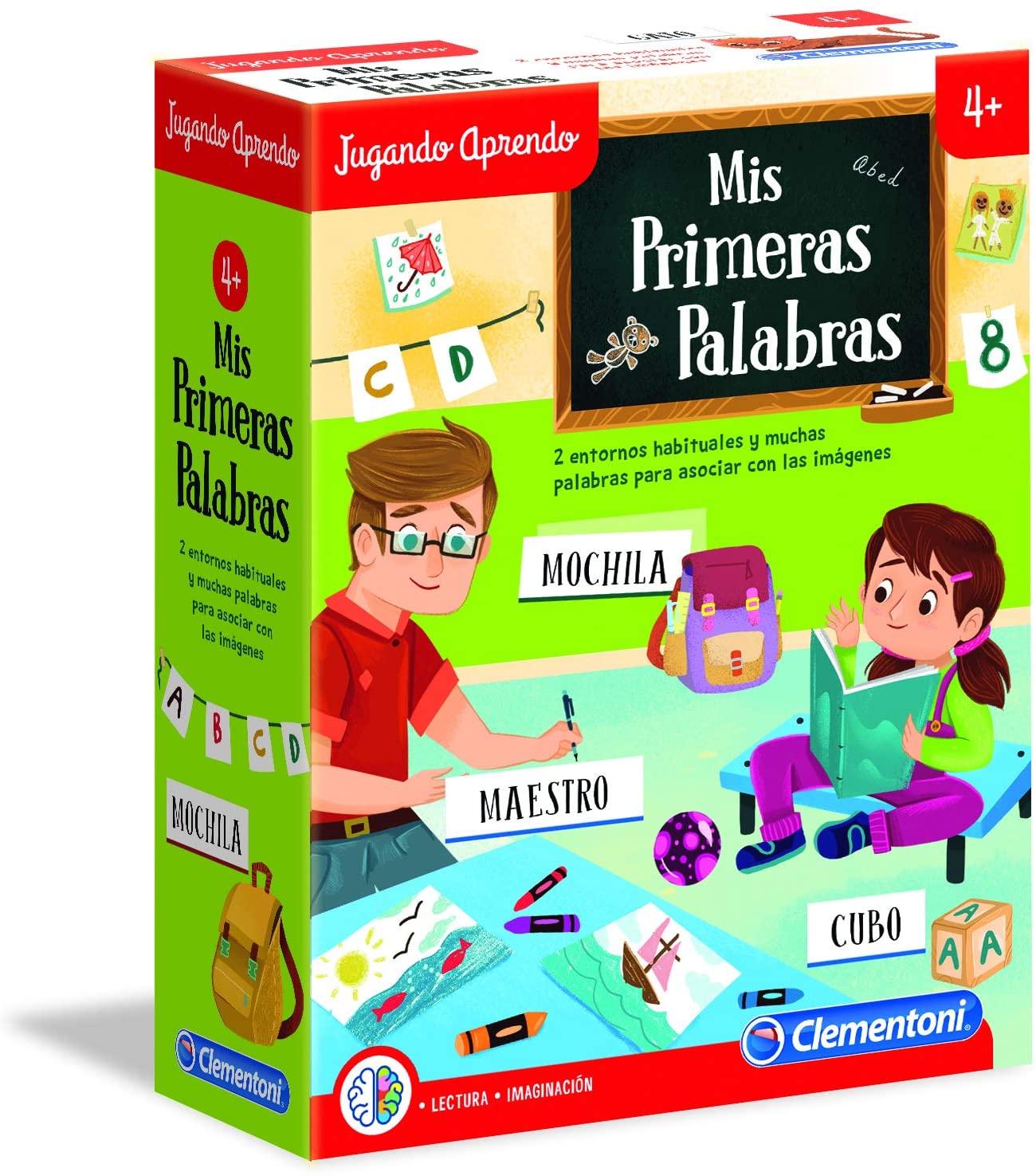 Clementoni – Il Mio Primo Gioco Penna Interattiva – Gioco Educativo Per Bambini 2+ Anni – 55224 – Multicolore