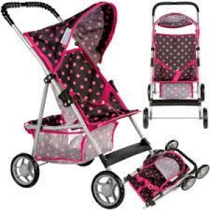 Sillita de paseo Kinderplay gris o negra