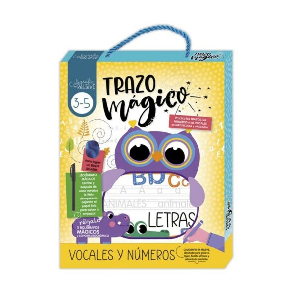 CALIGRAFIA EN RELIEVE ESTUCHE trazo mágico surtidos