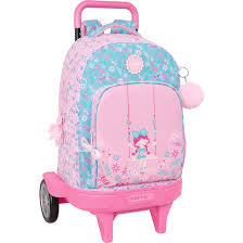 Mochila safta con carro compact glow lab kids