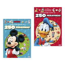 Libro crea tus propias escenas con 250 pegatinas Disney libro divo
