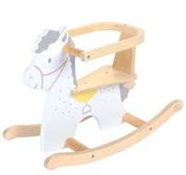Caballito balancín de madera kindsgard