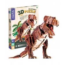 Puzzle 3D ajustable dinosaurios surtidos mierEdu