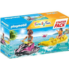 PLAYMOBIL 70906	Starter Pack Moto de Agua con bote banana