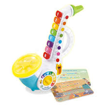Saxofón colores musicales leao frog