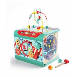 Cubo de actividades Hape explore and learn magic cube