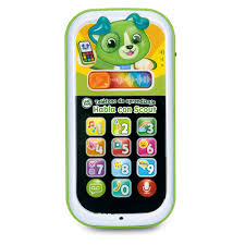Teléfono de aprendizaje habla con scuot leap frog