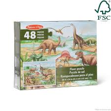 Puzzle de suelo Melissa & Doug 48 pzas Dinosaurios
