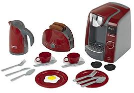 Set de desayuno Bosch de klein cafetera electrónica