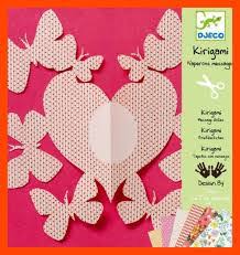 Kirigami djeco tapetes con mensaje